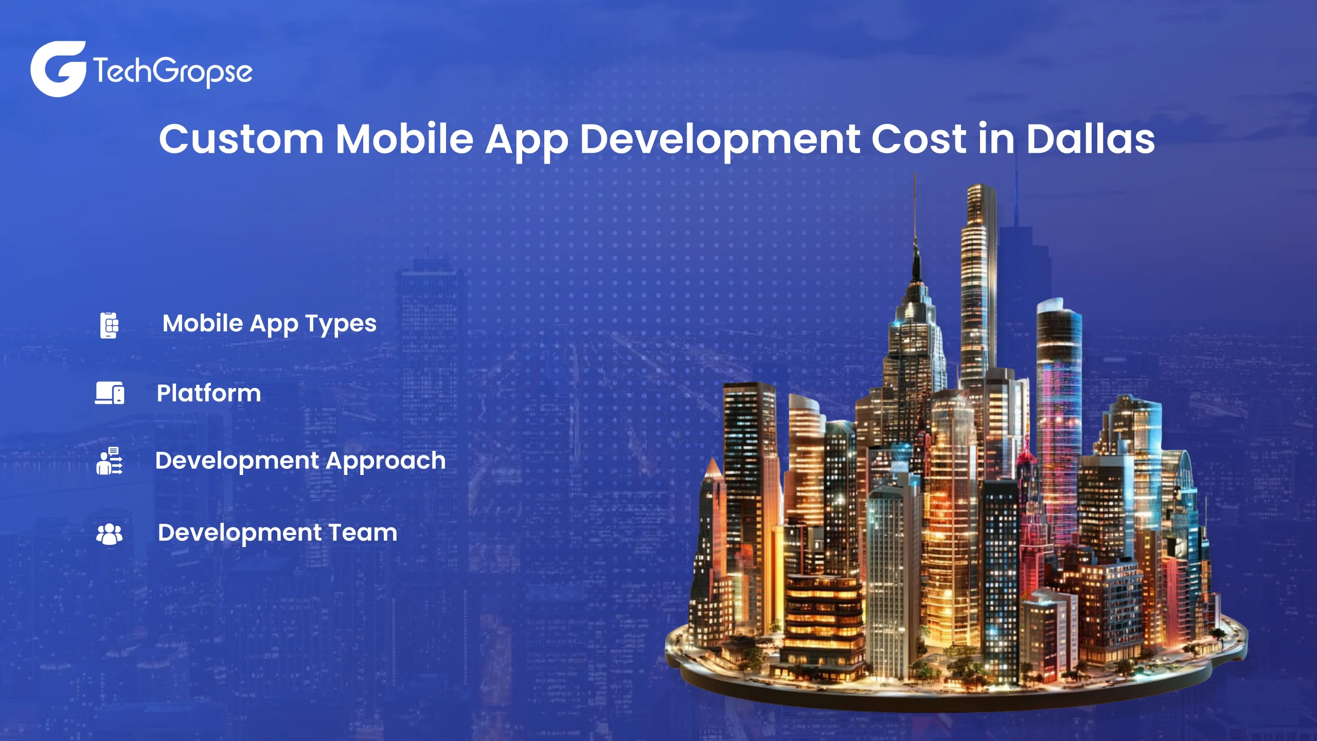 Custom Mobile App Development Cost in Dallas