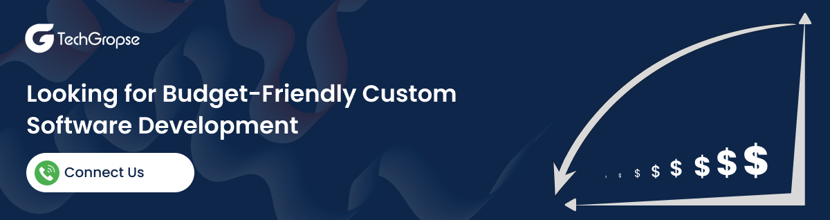 Streamline your Custom Software Development Cost-TechGropse