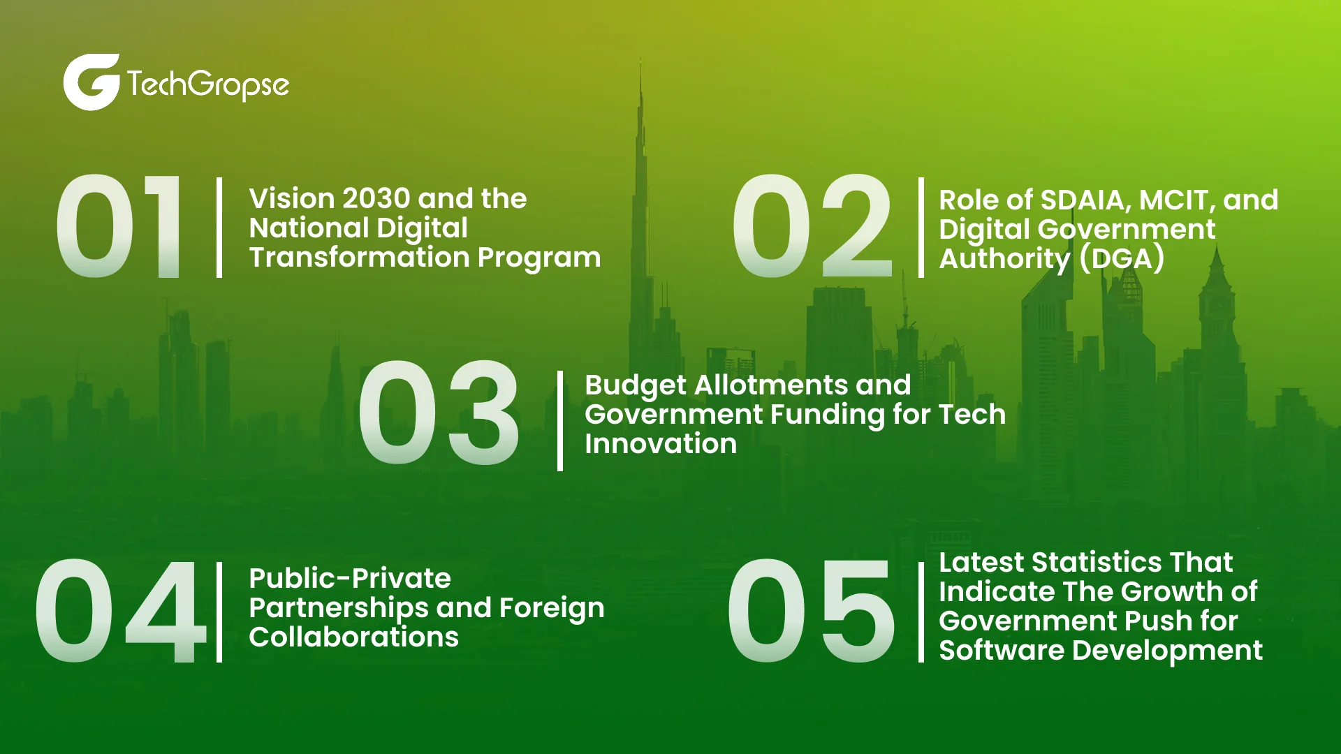 Government Software Development Projects in Saudi Arabia`