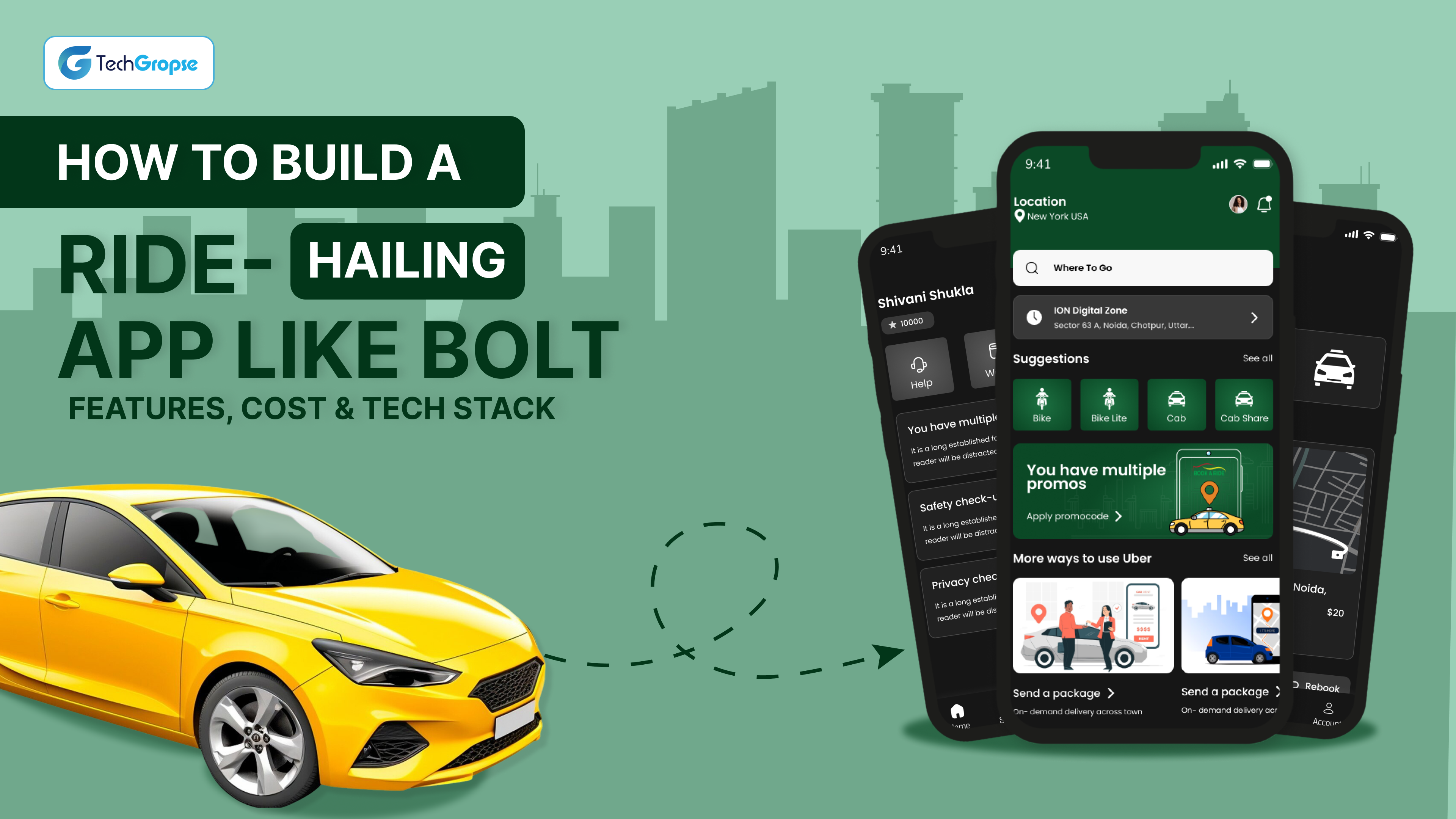 How to Build a Ride-Hailing App Like Bolt: Features, Cost & Tech Stack