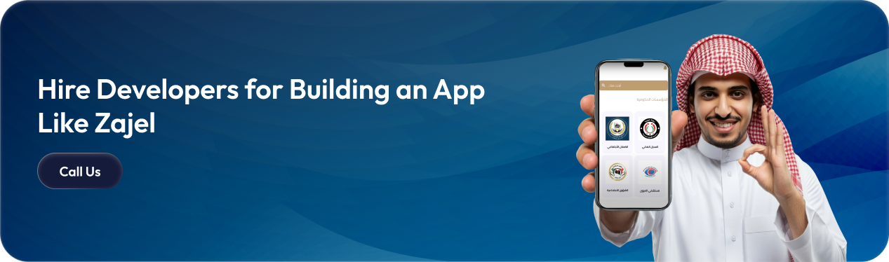 Hire Developers for Building an App Like Zajel
