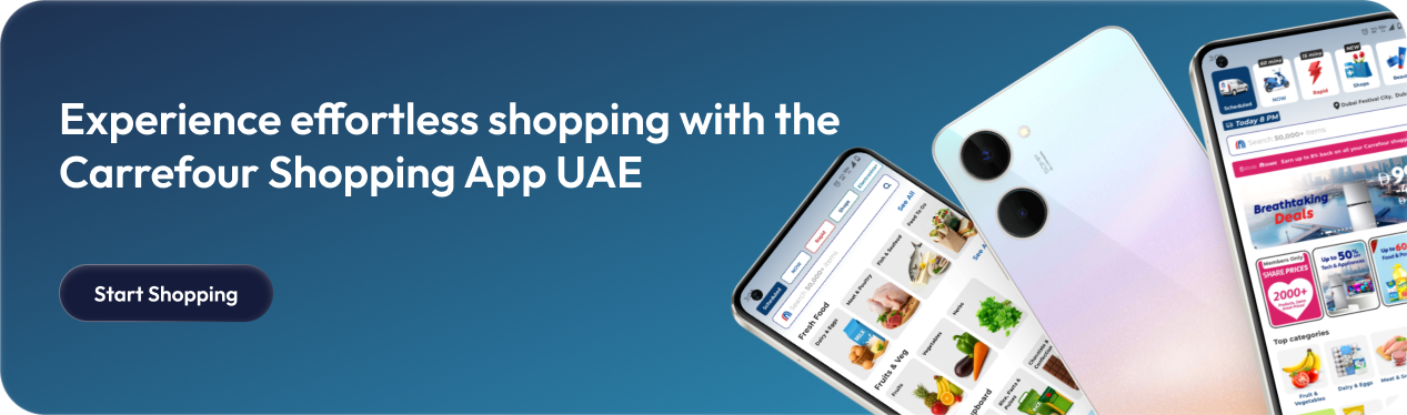 Experience effortless shopping with the Carrefour Shopping App UAE