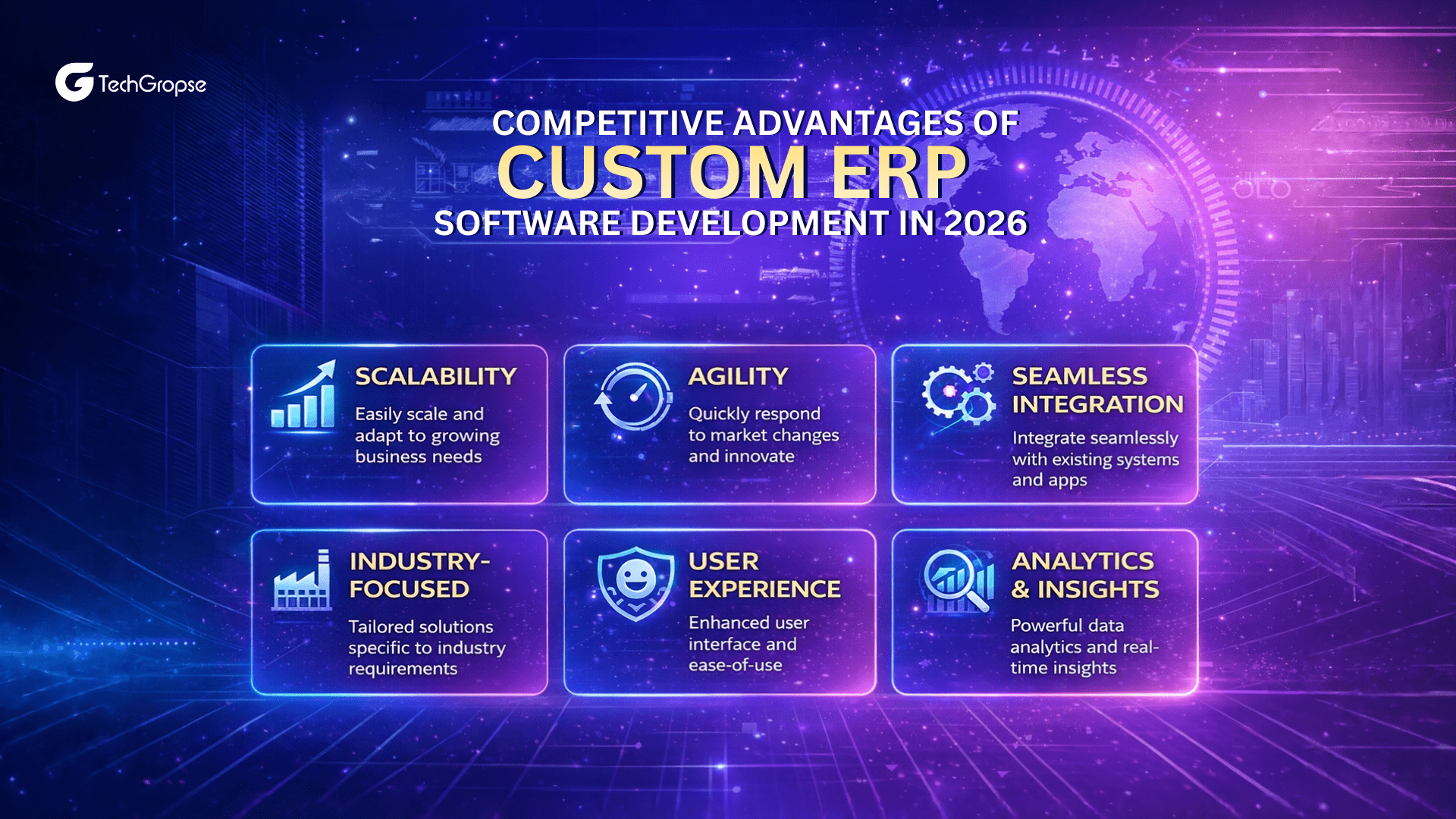 Competitive Advantages of Custom ERP Software Development in 2026