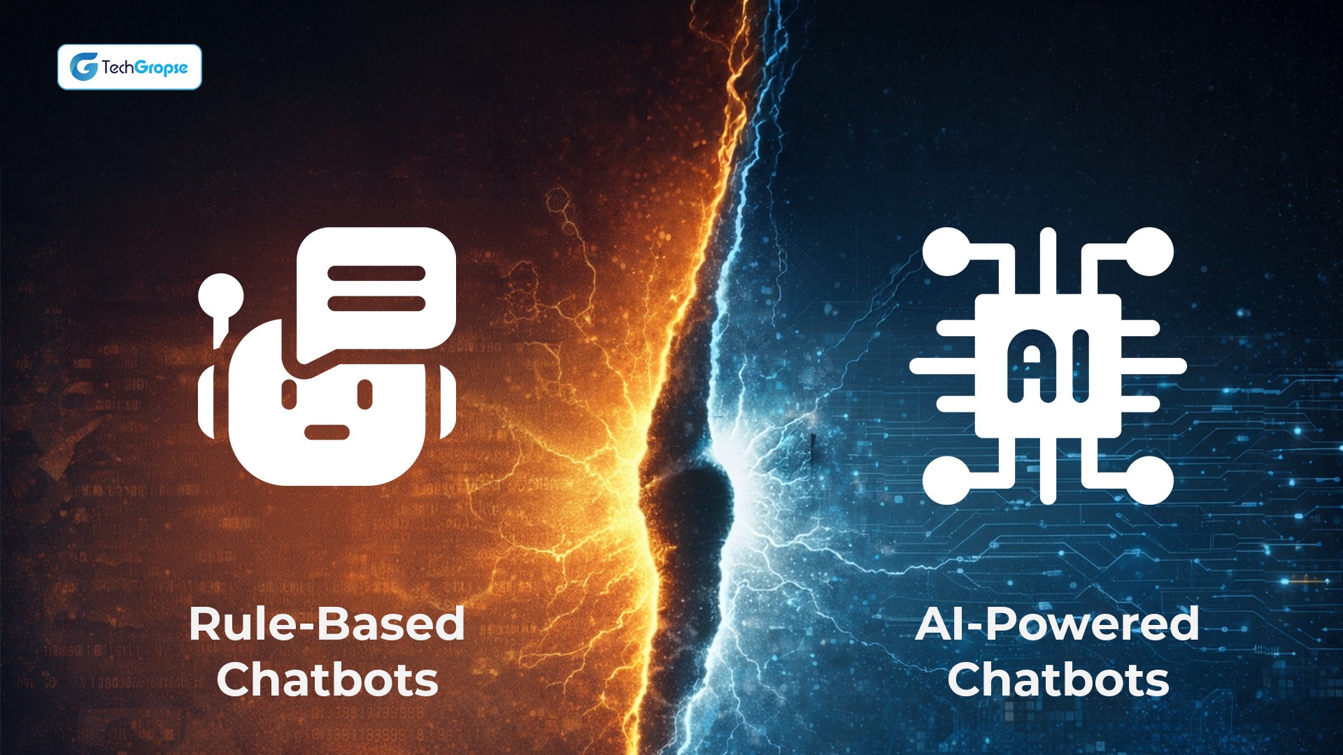 Rule-Based Chatbots The Traditional Approach   Vs  AI-Powered Chatbots The Modern Standard