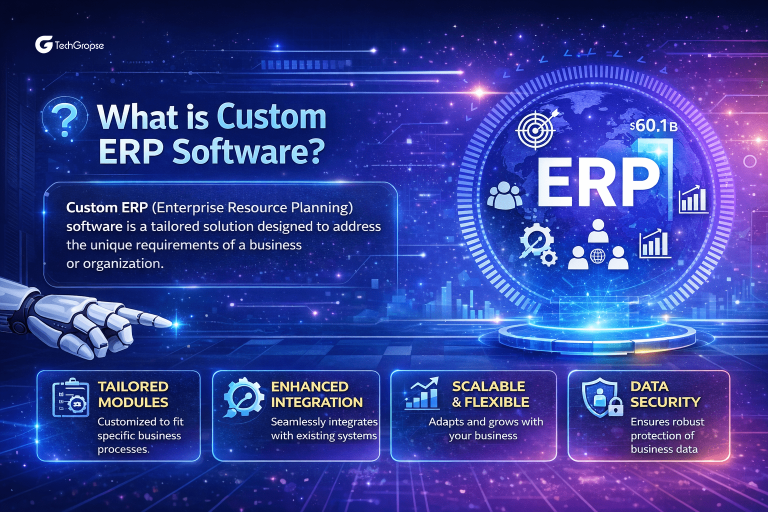 What is Custom ERP Software