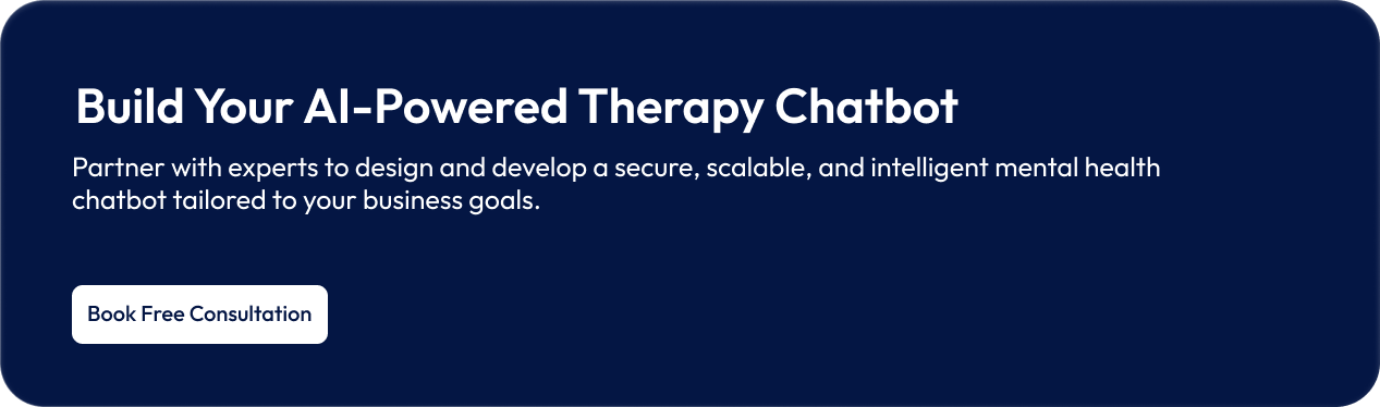 Build Your AI-Powered Therapy Chatbot