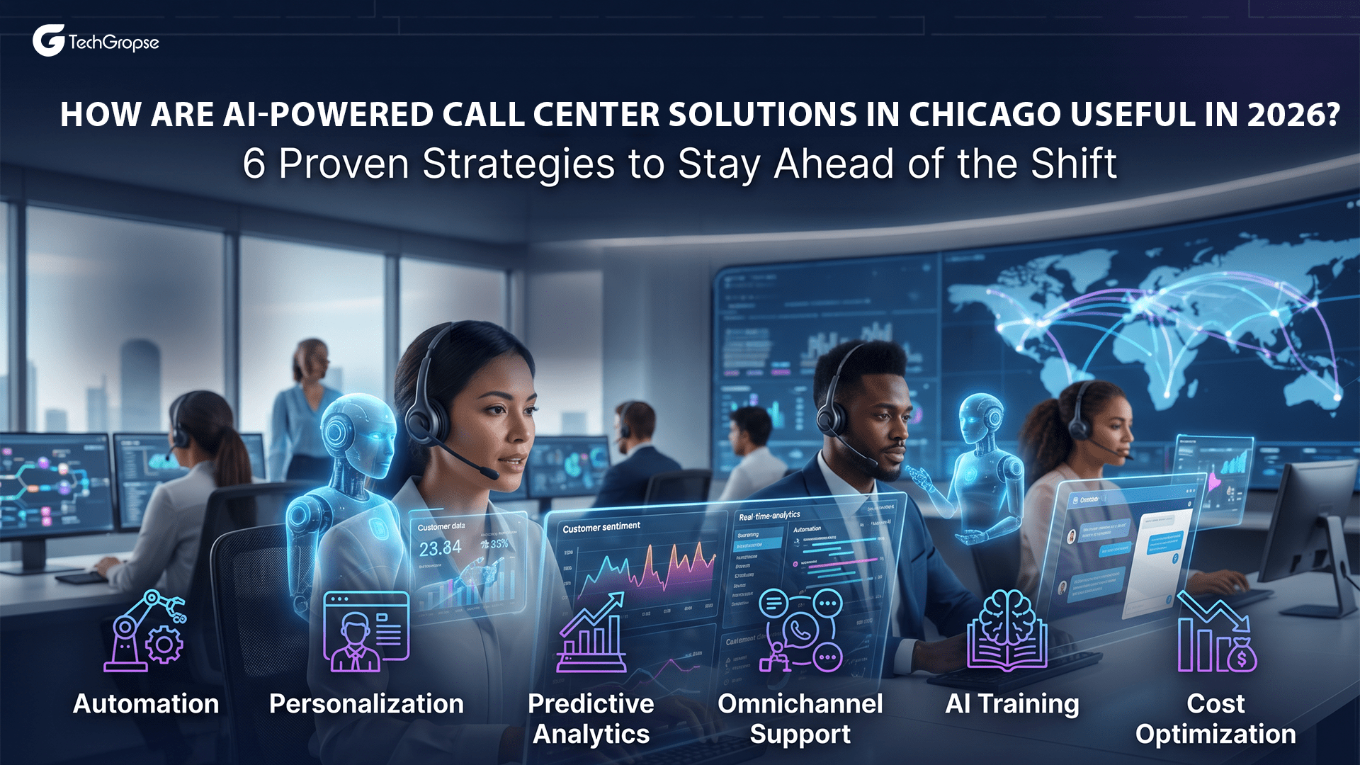 How are AI-powered Call Center Solutions in Chicago Useful in 2026