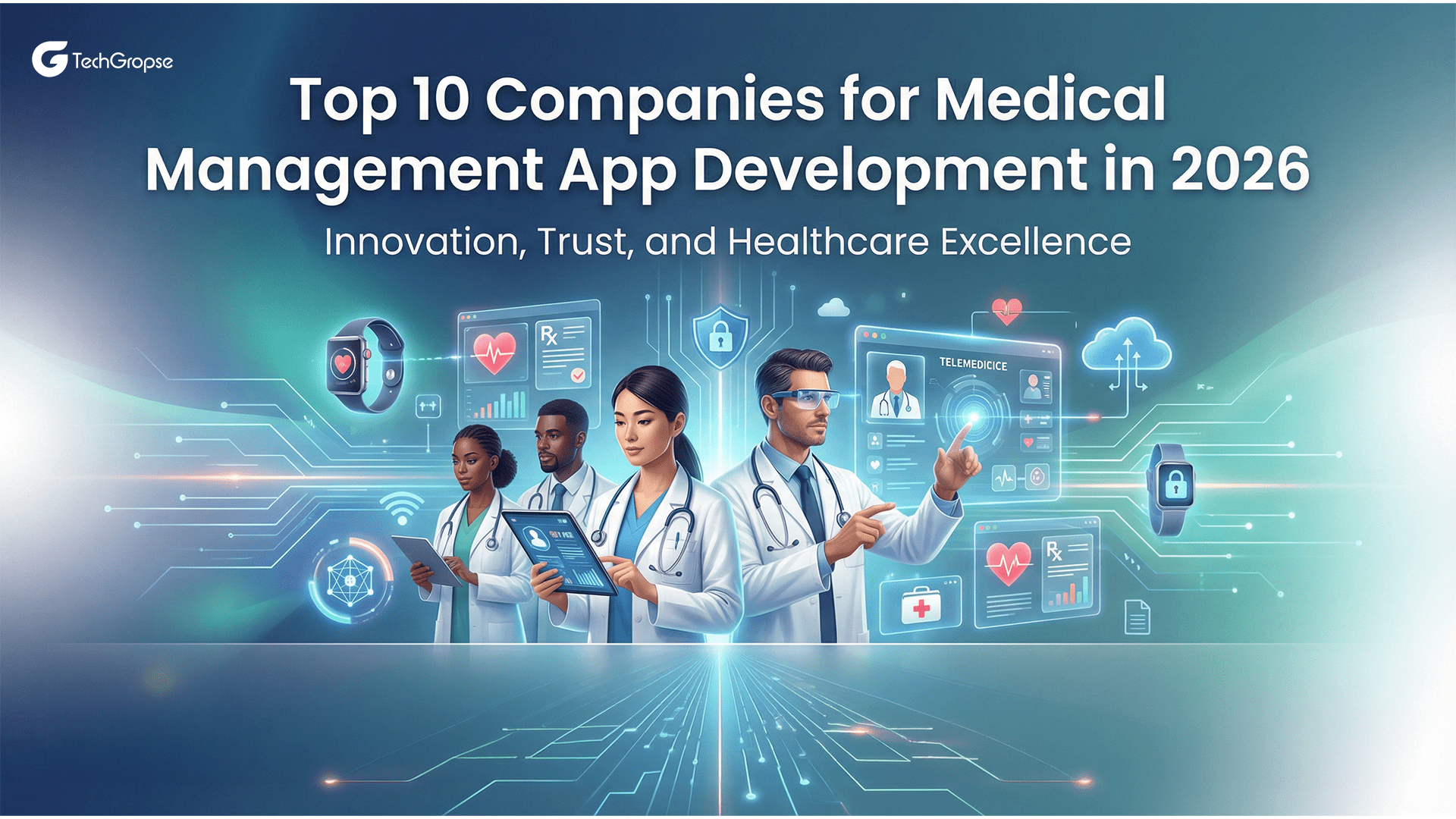 Top 10 Companies for Medical Management App Development in 2026