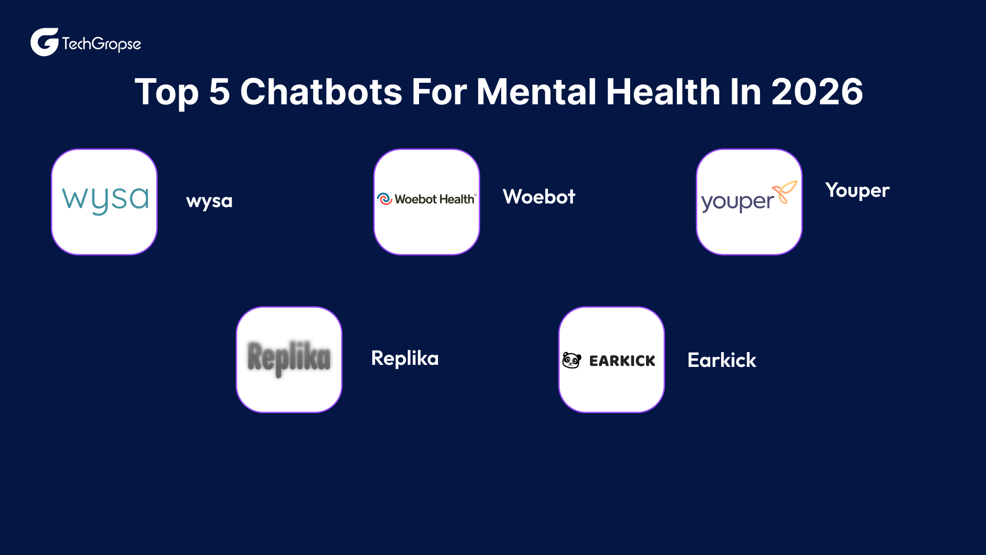 Top 5 Chatbots for Mental Health in 2026