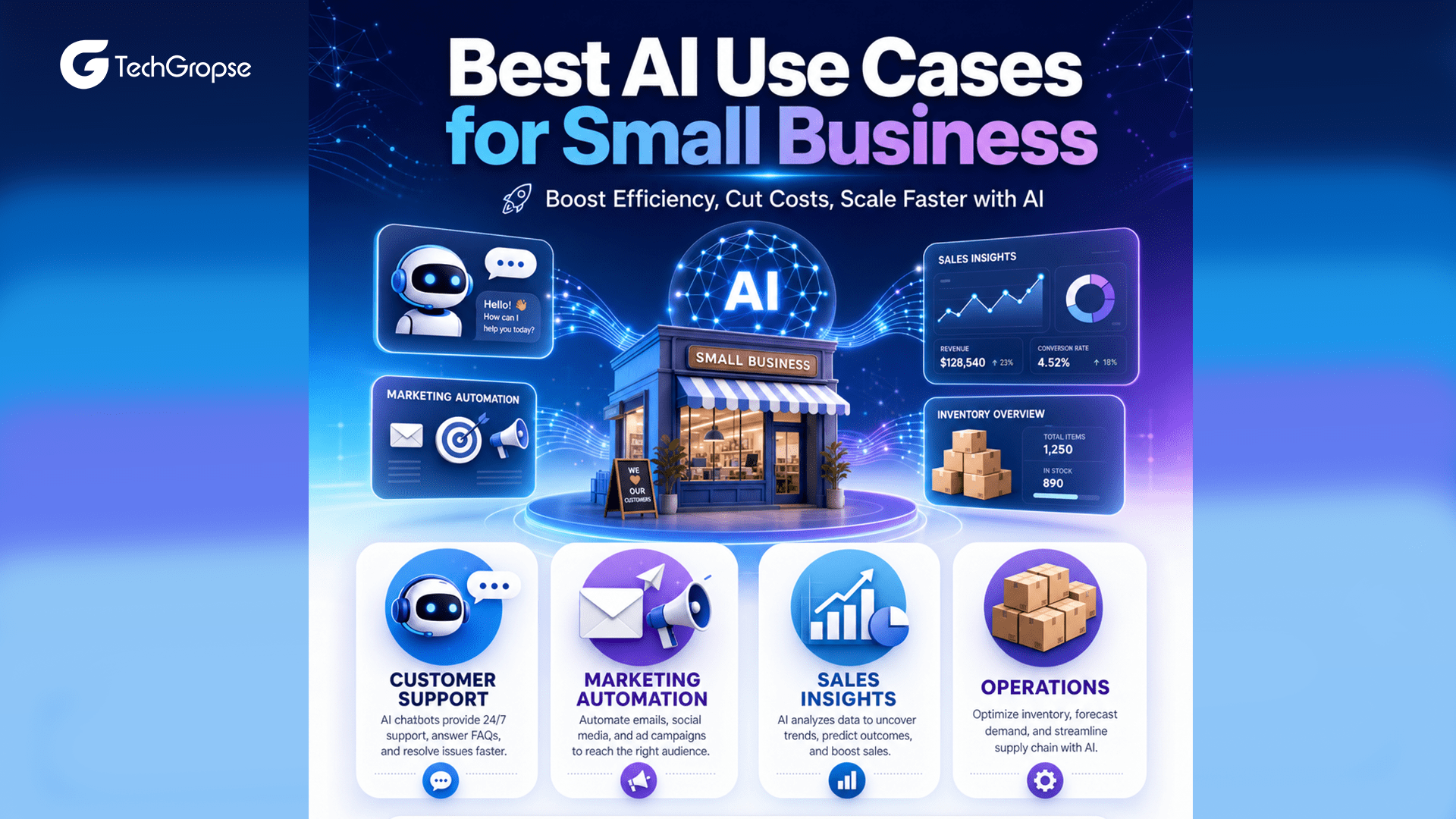 Best AI Use Cases for Small Business