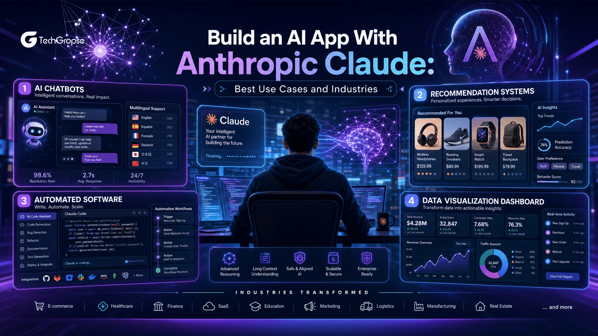 Build an AI App With Anthropic Claude Best Use Cases and Industries