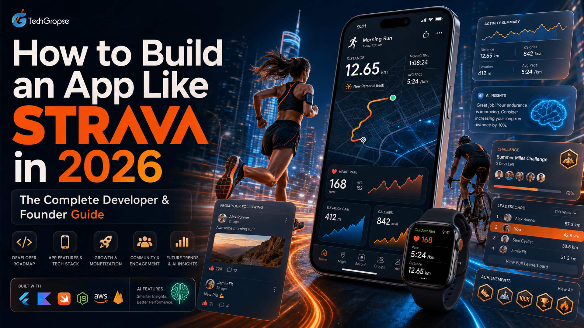 How to Build an App Like Strava in 2026 The Complete Developer & Founder Guide