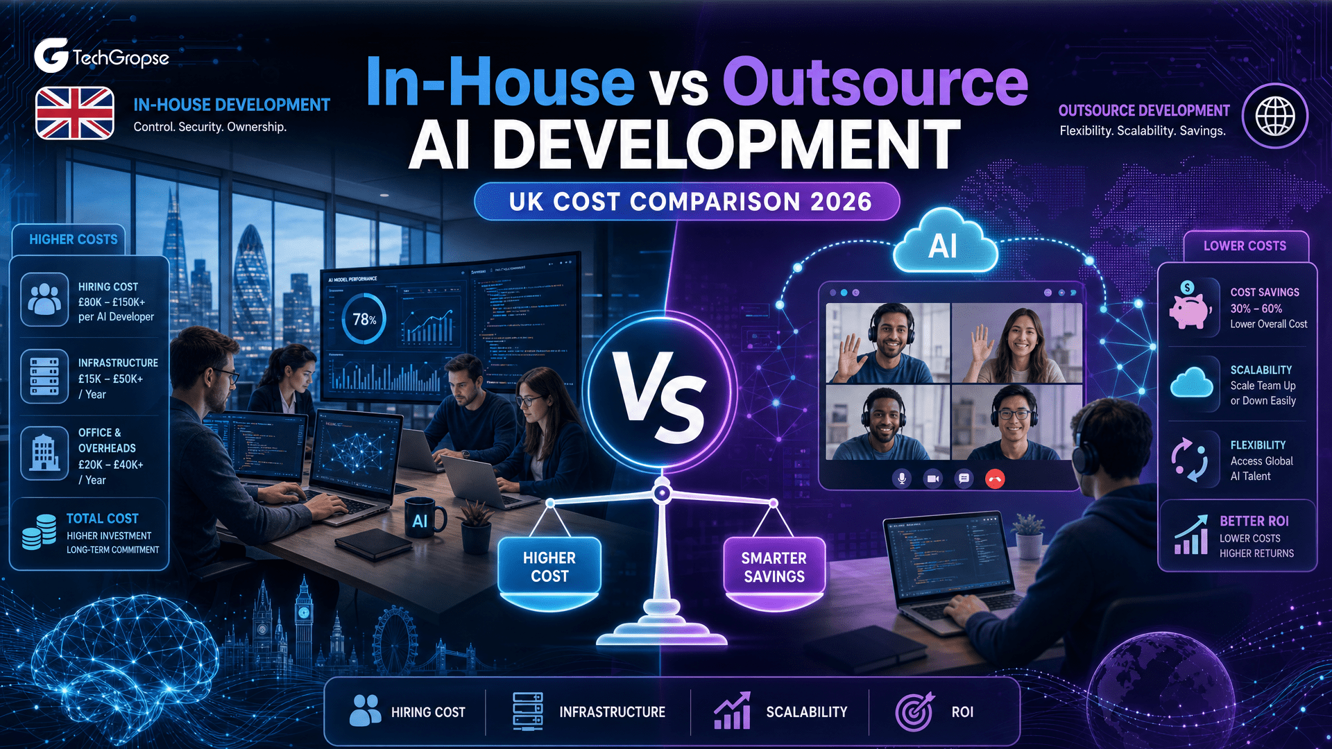  In-House vs Outsource AI Development UK A Cost Comparison