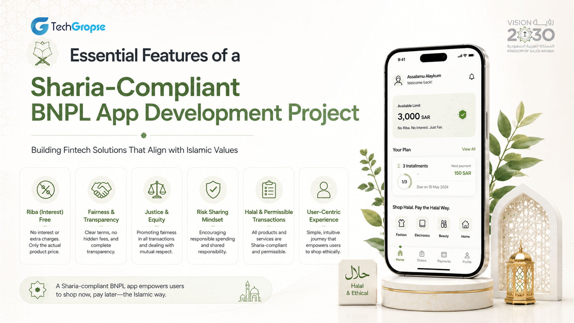 Essential Features of a Sharia-Compliant BNPL App Development Project_