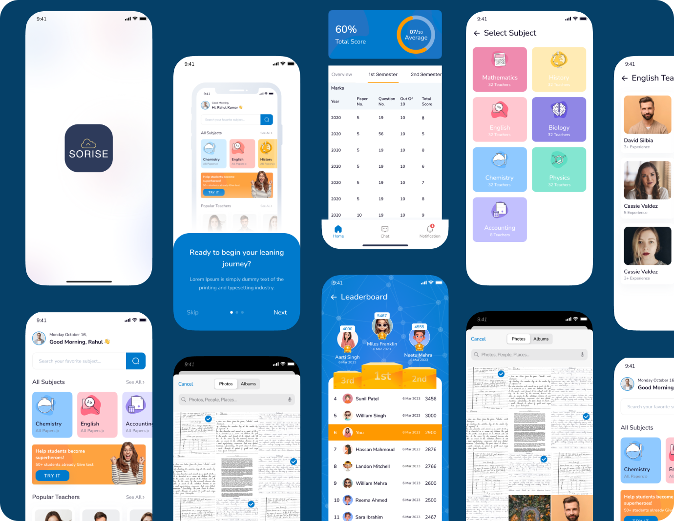 Case study detail image for Sorise AI app