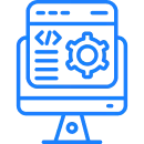 Icon for enterprise software development by our expert development team.