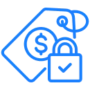 Price tag icon for our Fixed-Price model for mobile app development.