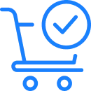 In-app purchases icon for monetizing with our android app developers.