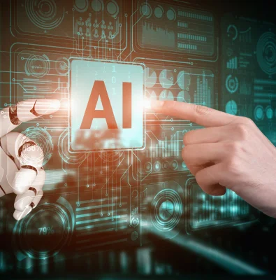 Machine Learning (ML) icon for our AI-powered app development services.