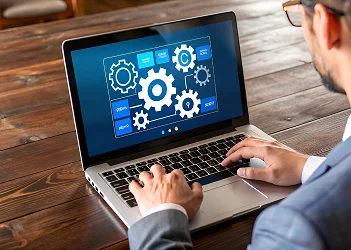 Post-launch maintenance icon ensuring your application's success.