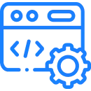 Icon for our comprehensive software development services for businesses.