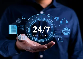 Headset icon for our 24/7 mobile app development support.