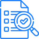 Testing and QA checkmark icon from our app development company.