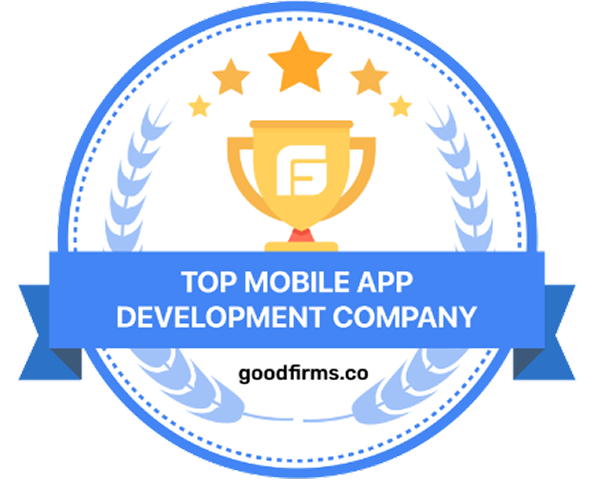 Top Mobile App Development Company — GoodFirms award badge