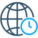 Work across global time zones