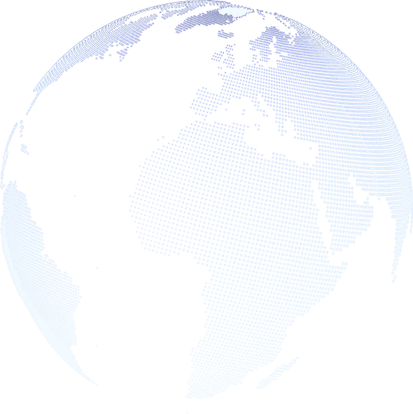 World map icon representing global staff augmentation services