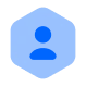 User octagon icon - client-focused app development