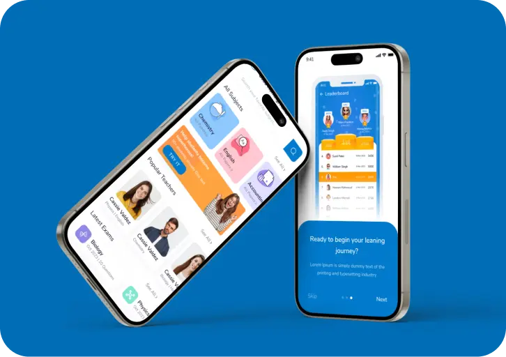 Call-to-action section from a reliable mobile application development company