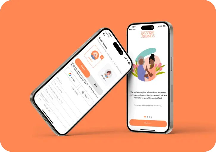 Call-to-action section from a reliable mobile application development company