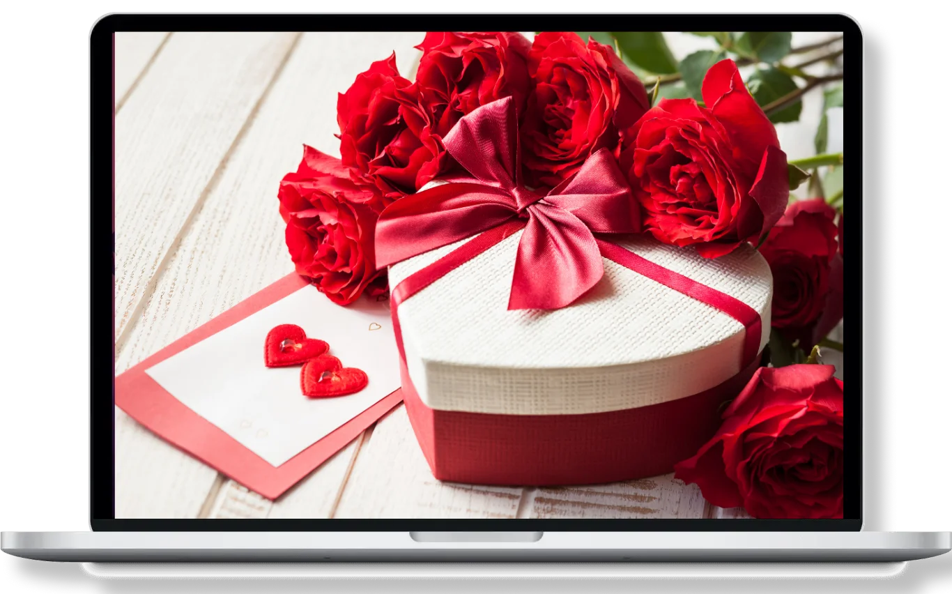 Valentine personalization features designed by global custom mobile app developers