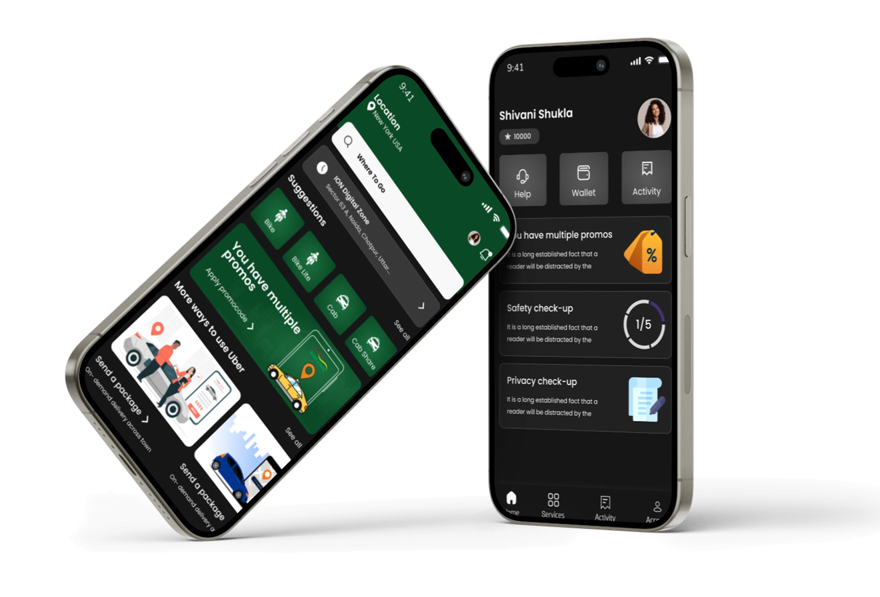 Karwa Taxi mobile app — AI-powered ride-hailing app for Doha, Qatar