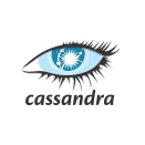 Logo for Cassandra, a distributed NoSQL database.