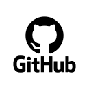 Logo for GitHub, a code hosting platform.