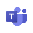 Logo for Microsoft Teams, a team collaboration platform.