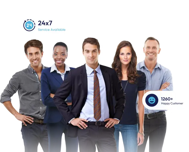 Call to action image: Hire dedicated developers and scale your development team today.