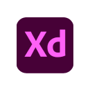 Logo for Adobe XD, a UI and UX design tool.